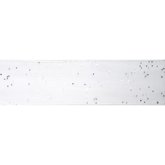 2.5"x 10yd. Glitter Shimmer Wired Ribbon by Celebrate It® Specialty